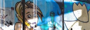 Graffiti-Wandbild
